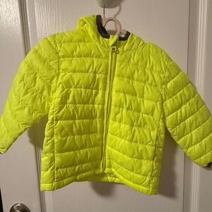 GAP Kids/Toddler Bright Yellow Puffer Jacket